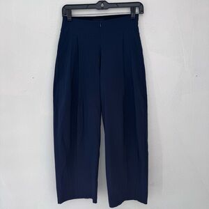 Porto San Francisco Front Zip Lightweight Pants Navy Blue size XS(0)